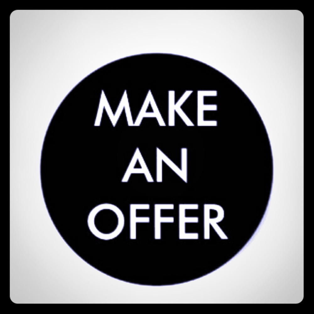 Offers are welcomed. 😀
